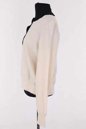 Cardigan Tara Jarmon Ecru en Laine