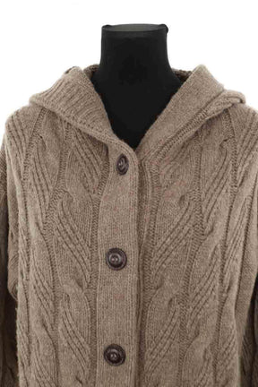 Cardigan Tara Jarmon Marron en Laine