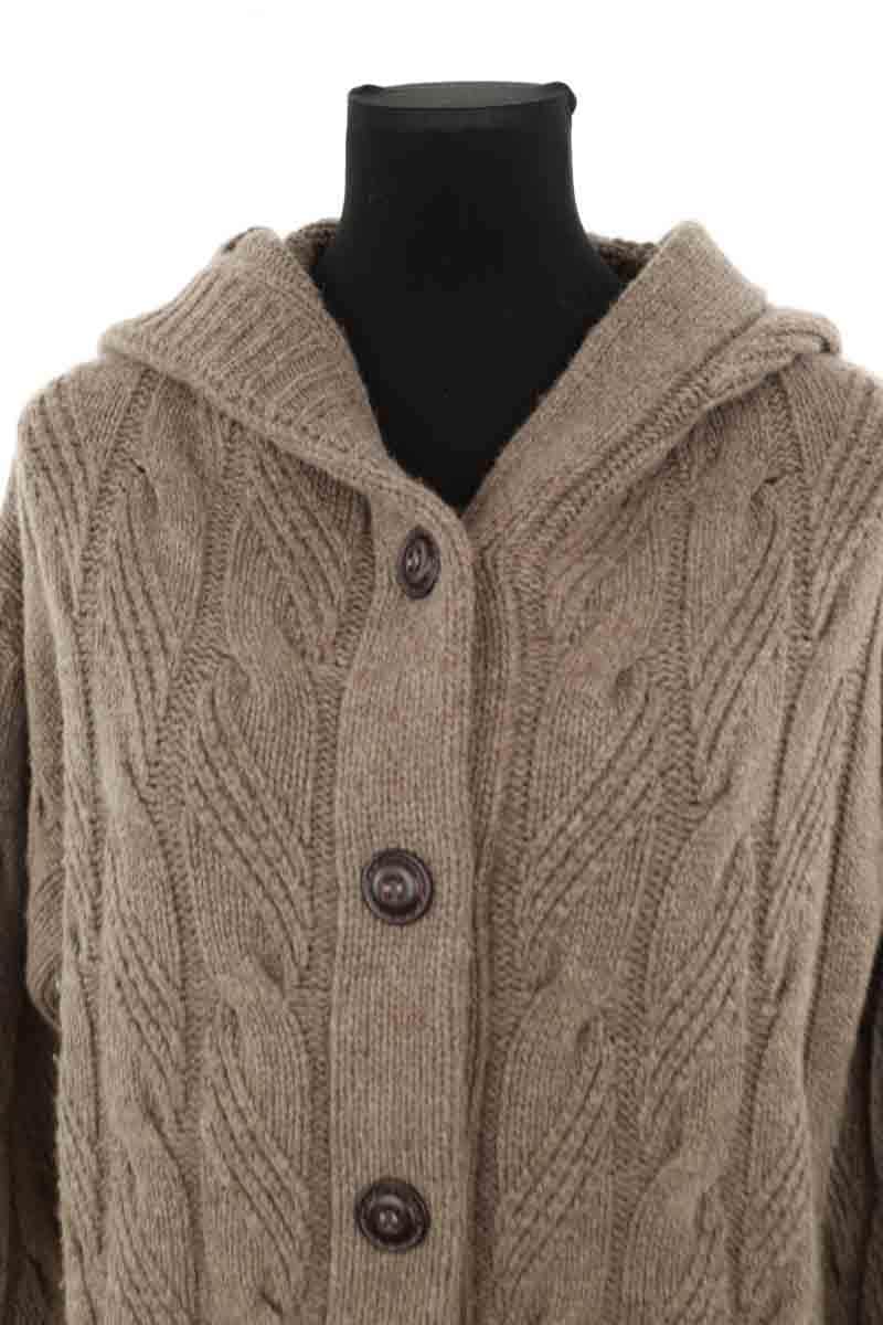 Cardigan Tara Jarmon Marron en Laine