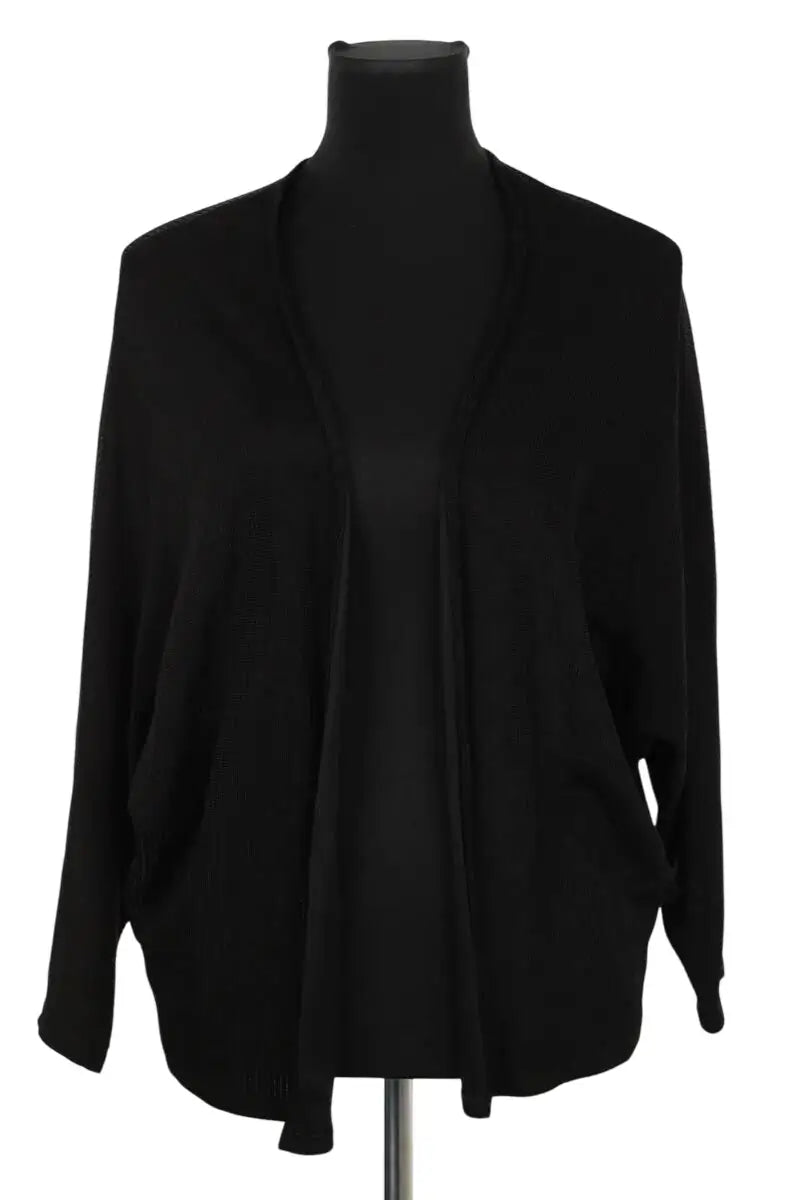 Cardigan The Kooples Noir en Viscose, taille S - Seconde Main