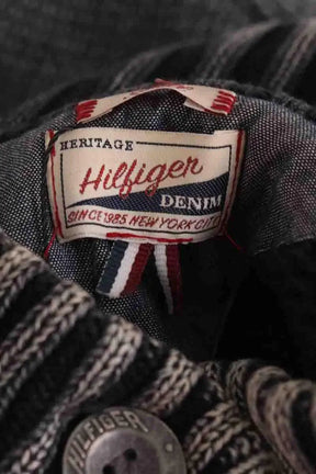 Cardigan Tommy Hilfiger Noir en Coton