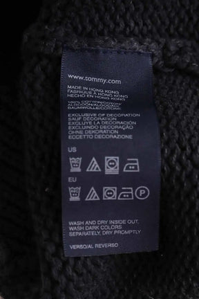 Cardigan Tommy Hilfiger Noir en Coton