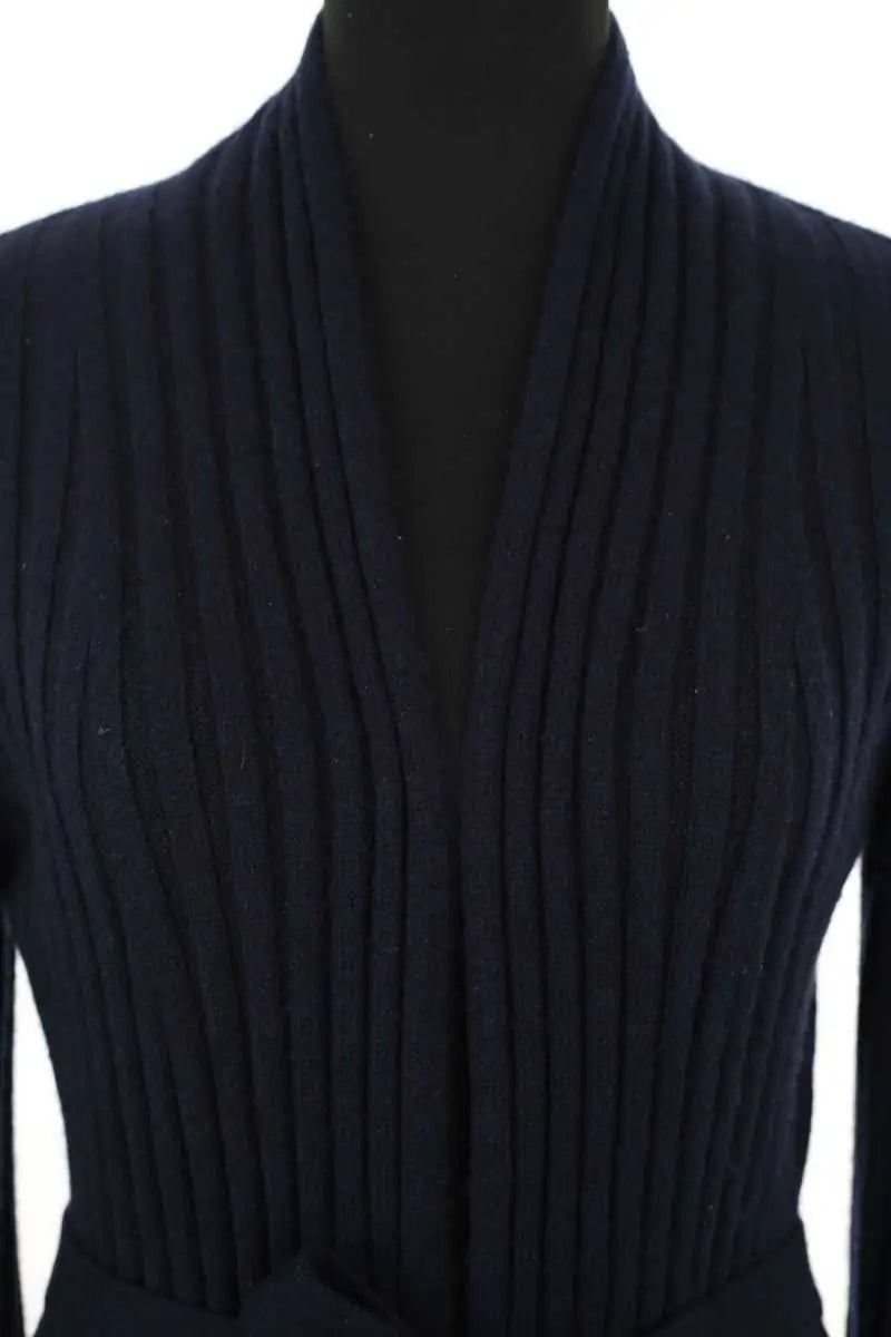 Cardigan Tory Burch Bleu en Cachemire