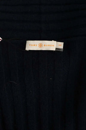 Cardigan Tory Burch Bleu en Cachemire