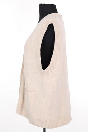 Cardigan Vanessa Bruno Beige en Laine