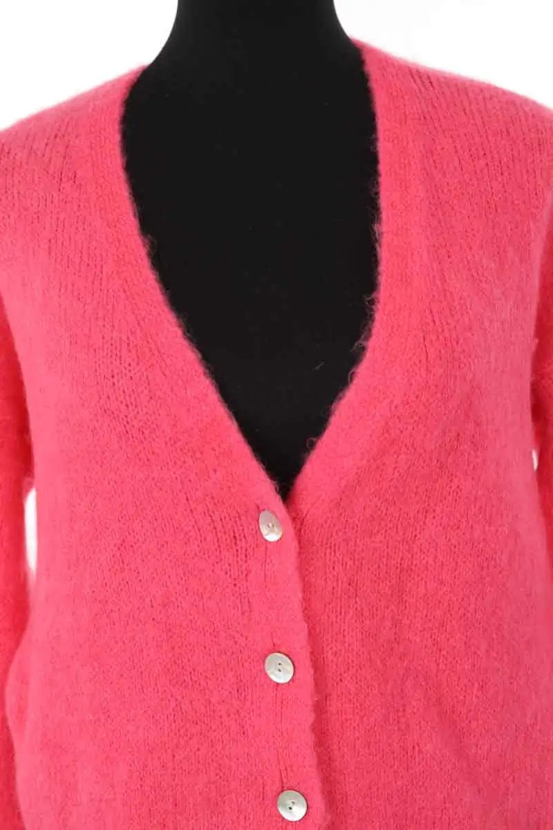 Cardigan Vannina Vesperini Rose en Synthétique