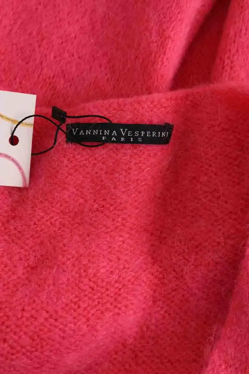 Cardigan Vannina Vesperini Rose en Synthétique