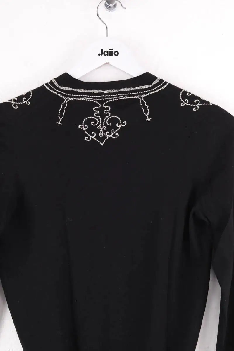 Cardigan Yves Saint Laurent Noir en Laine