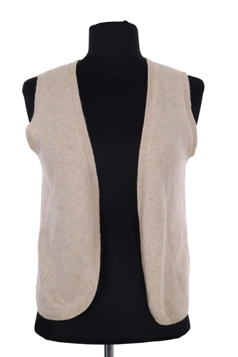 Cardigan Zadig & Voltaire Beige en Cachemire, taille S - Seconde Main