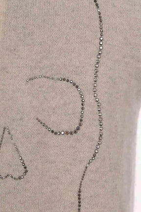 Cardigan Zadig & Voltaire Beige en Cachemire