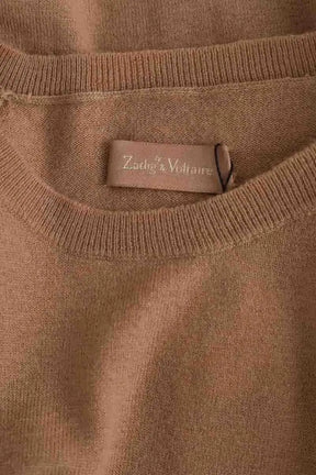Cardigan Zadig & Voltaire Camel en Laine