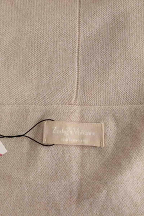 Cardigan Zadig & Voltaire Daphnee Beige en Cachemire