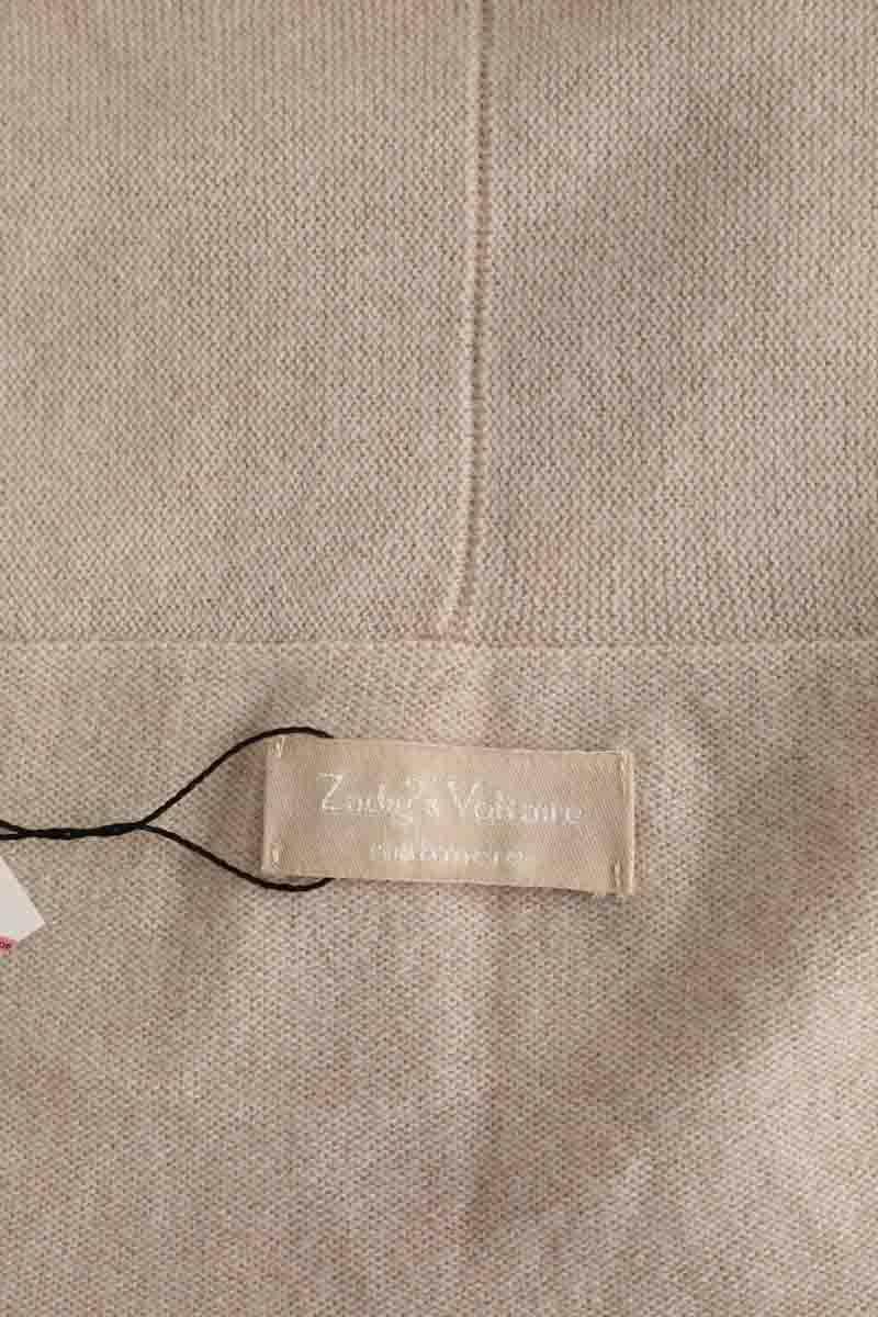 Cardigan Zadig & Voltaire Daphnee Beige en Cachemire