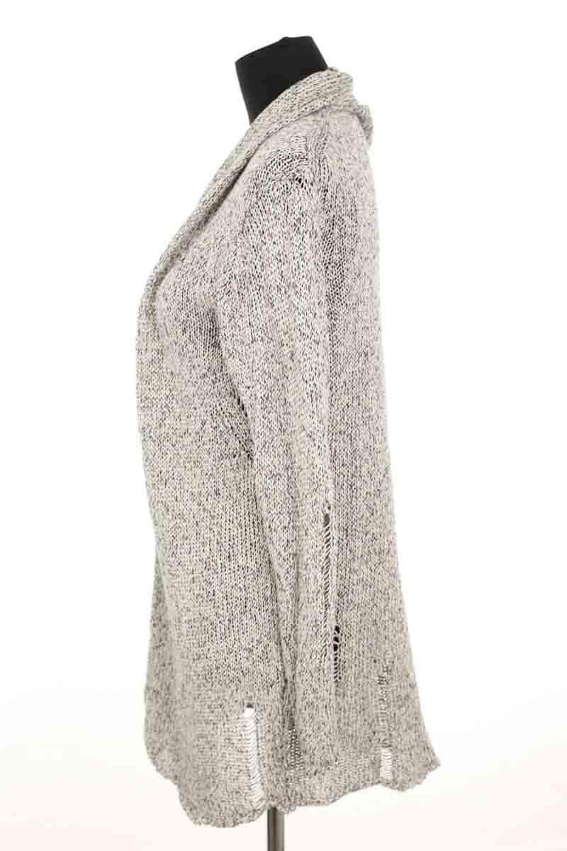 Cardigan Zadig & Voltaire Gris en Lin