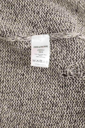 Cardigan Zadig & Voltaire Gris en Lin