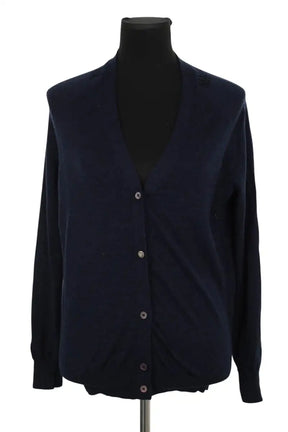 Cardigan Zadig & Voltaire Marine en Laine, taille S - Seconde Main