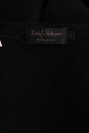 Cardigan Zadig & Voltaire Noir en Laine