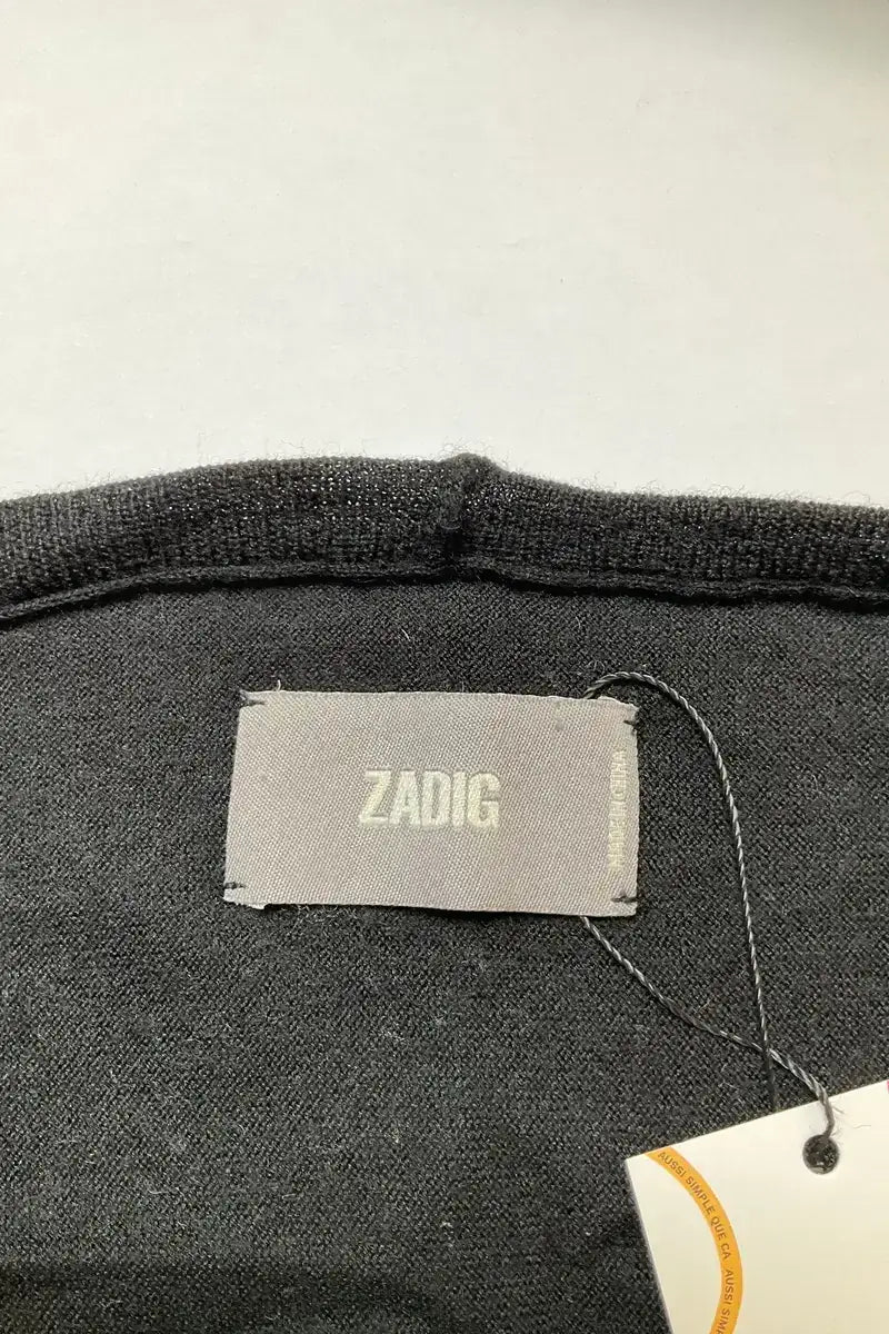 Cardigan Zadig & Voltaire Noir en Laine