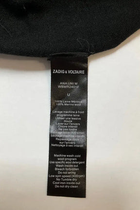 Cardigan Zadig & Voltaire Noir en Laine