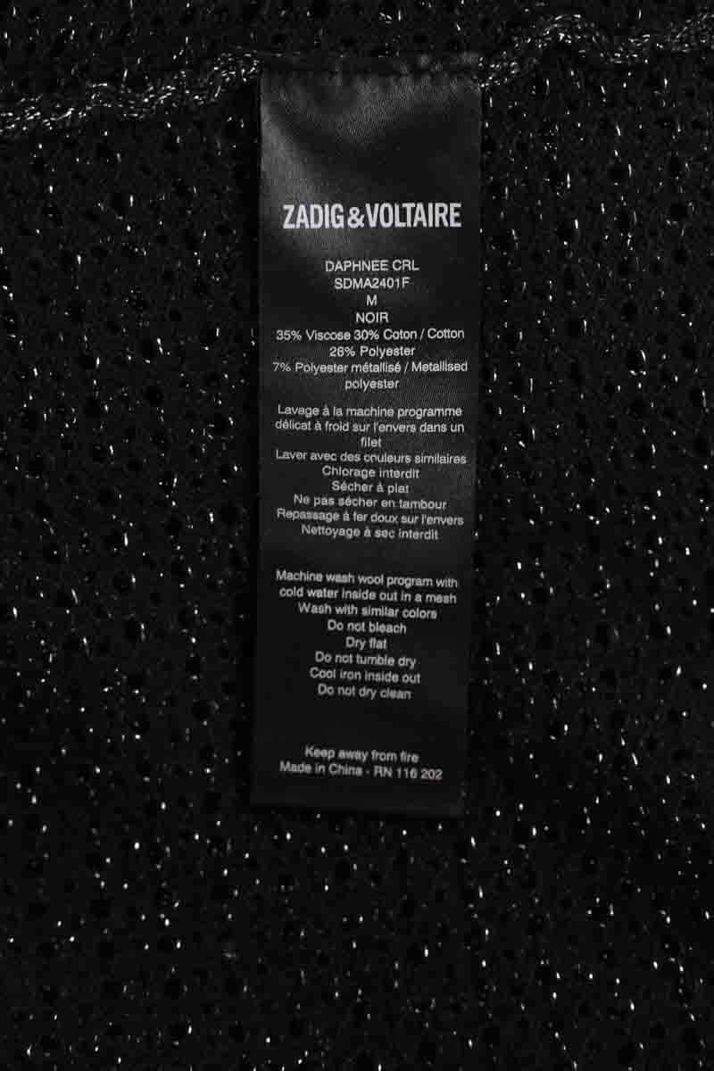Cardigan Zadig & Voltaire Noir en Viscose