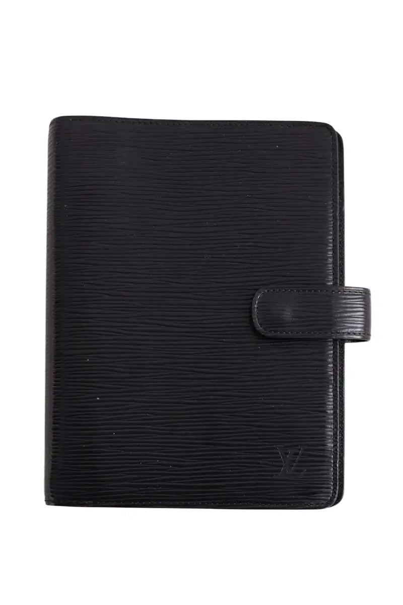 Carnet Louis Vuitton Black taiga leather Noir en  - Seconde Main