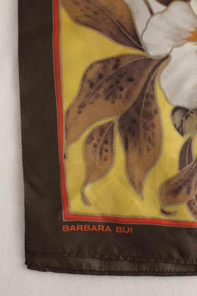 Carré Barbara Bui Marron en Soie
