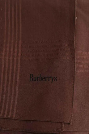 Carré Burberry Marron en Soie