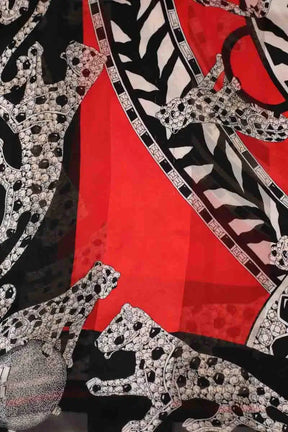 Carré Cartier Rouge en Soie