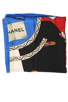 Carré Chanel Multicolore en Soie - Seconde Main