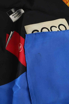 Carré Chanel Multicolore en Soie