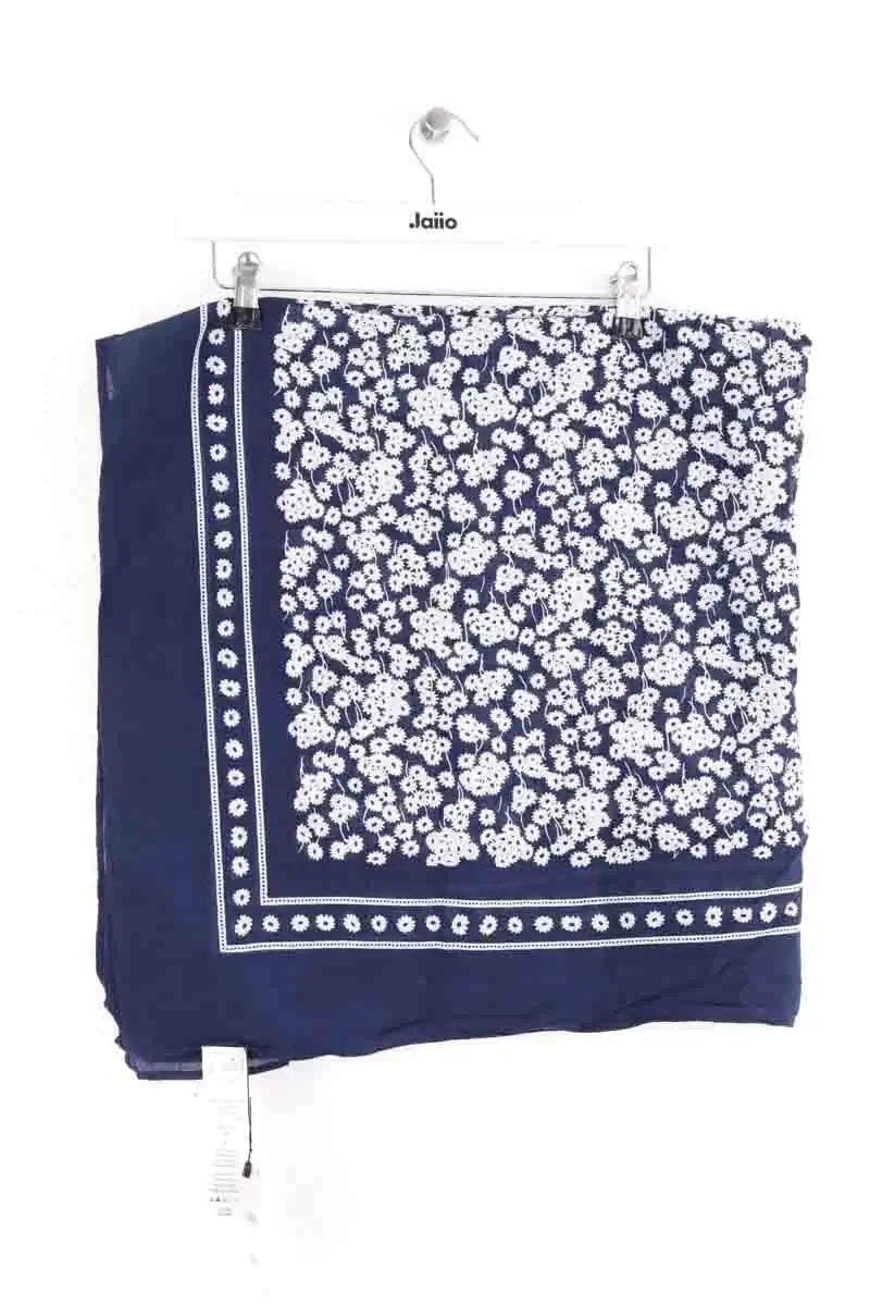 Carré Des Petits Hauts Omelana Bleu en Coton