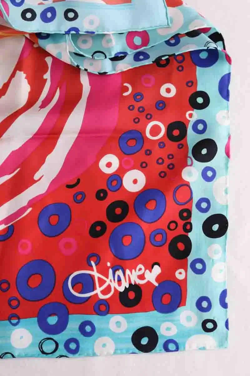 Carré Diane Von Furstenberg Multicolore en Soie