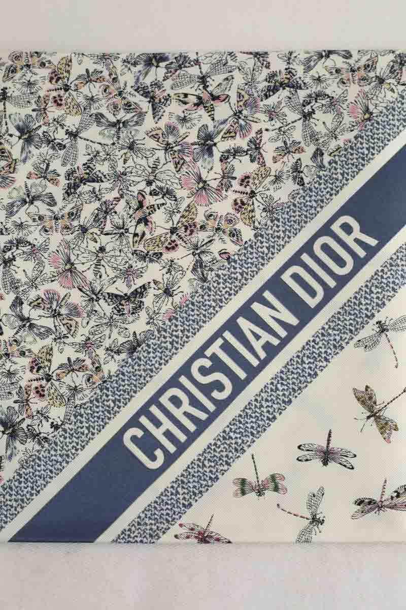 Carré Dior Beige en Soie
