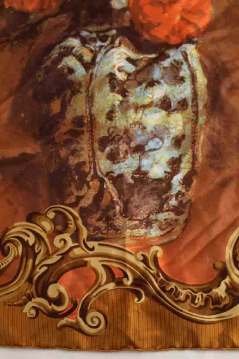 Carré Dior Camel en Soie