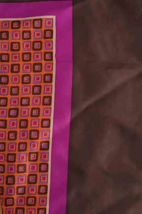 Carré Dior Marron en Soie