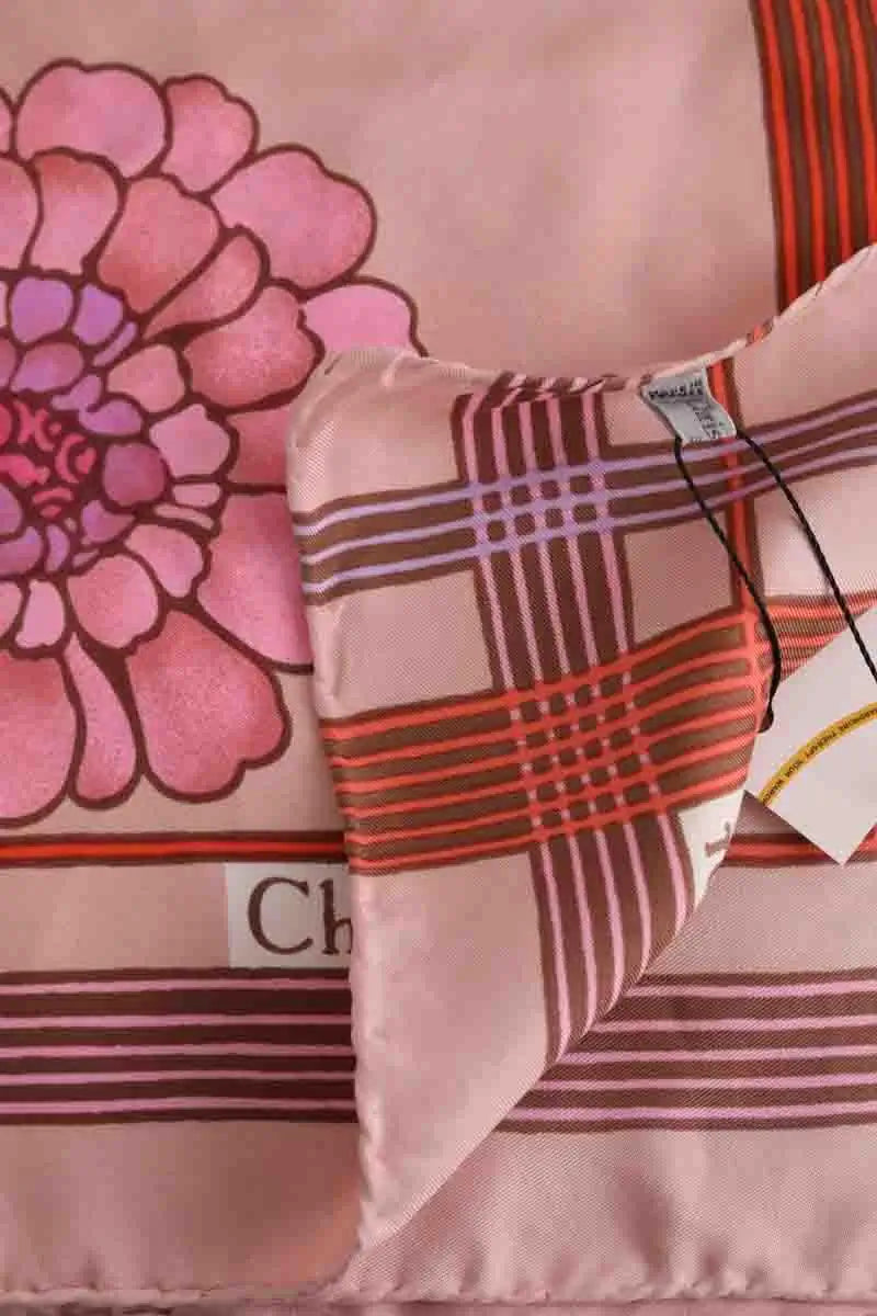 Carré Dior Rose en Soie