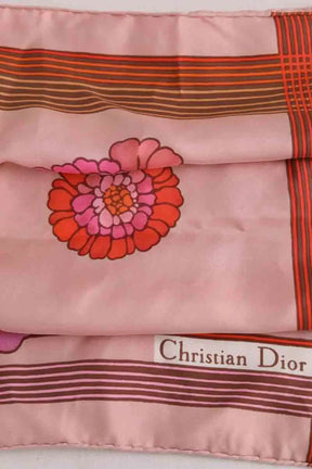 Carré Dior Rose en Soie