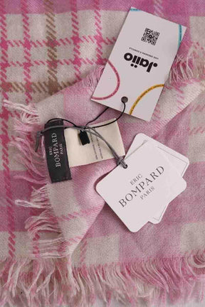 Carré Eric Bompard Rose en Cachemire