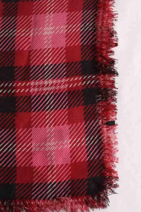 Carré Eric Bompard Rouge en Cachemire