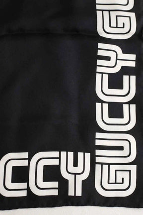 Carré Gucci Noir en Soie