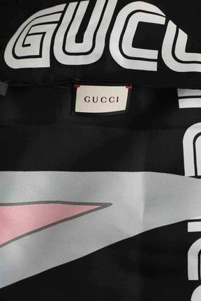 Carré Gucci Noir en Soie