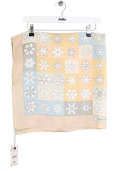 Carré Hermès Beige en Soie - Seconde Main