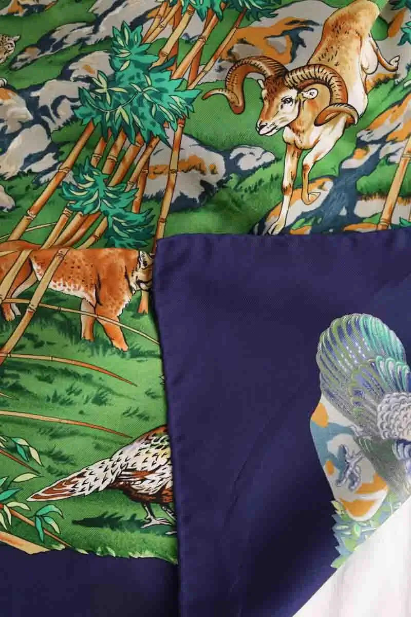 Carré Hermès Marine en Soie