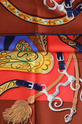 Carré Hermès Multicolore en Soie