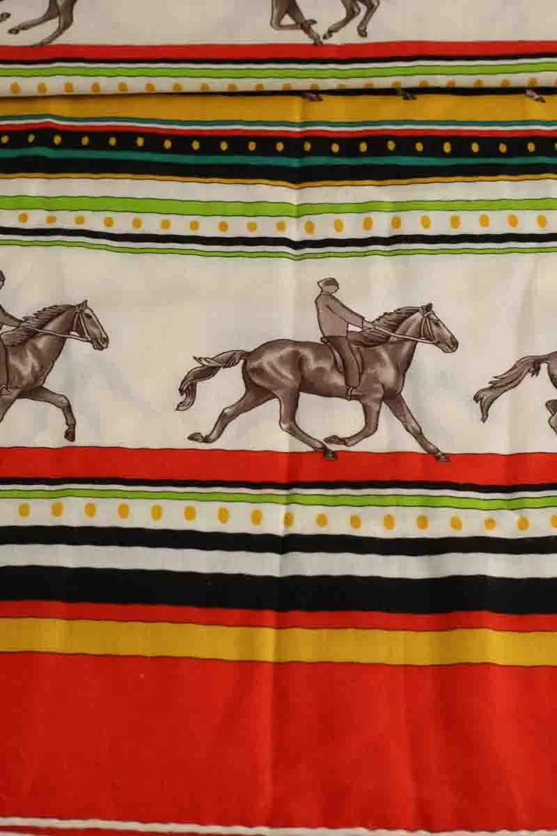 Carré Hermès Séquences Multicolore en Cachemire