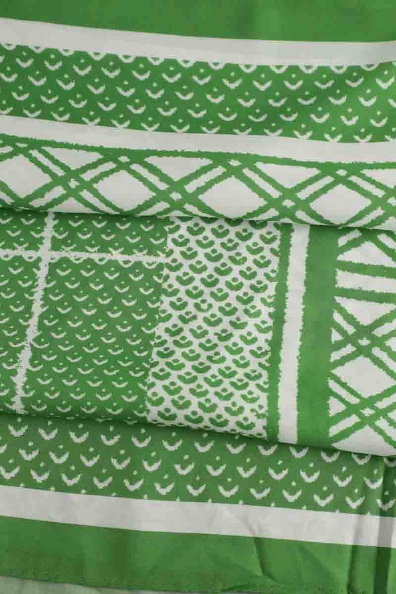 Carré Lacoste Vert en Synthétique