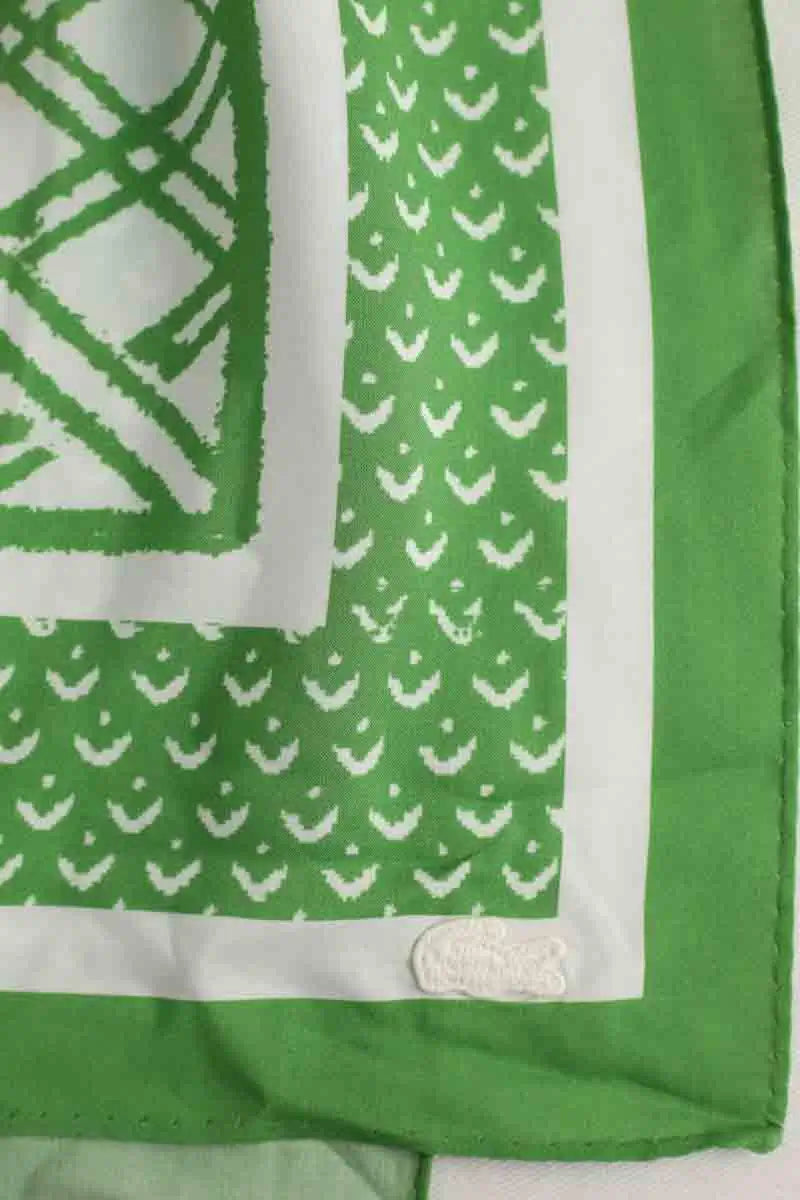 Carré Lacoste Vert en Synthétique