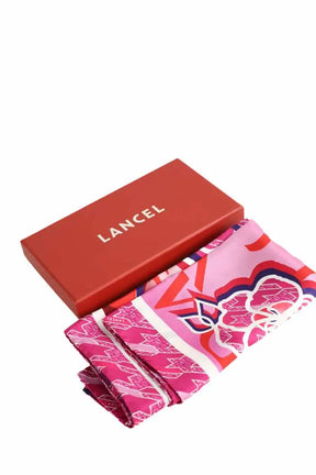 Carré Lancel Rose en Soie