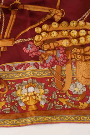 Carré Loewe Marron en Soie