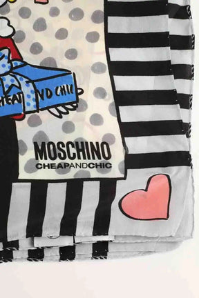 Carré Moschino Multicolore en Soie